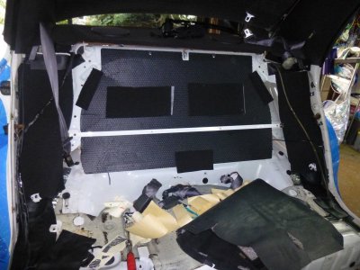 画像3: 遮音/吸音マットCSDB-20SF(20cm幅×2枚入り)車内側ホイールハウス・アウターに最適！