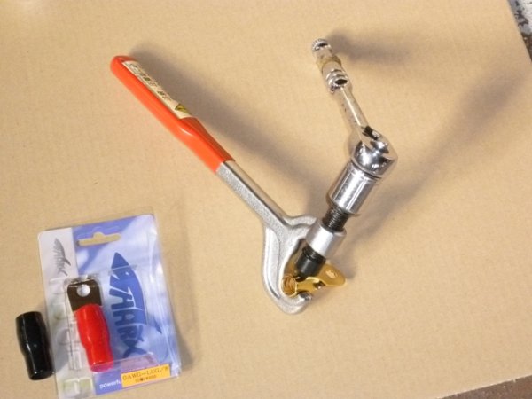 画像2: 【レンタル工具】端子かしめ圧着工具0〜8AWG用(往復送料込み) (2)